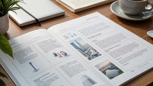 行业研究报告封面设计，学术风格的报告文档，标题显示AIGC技术发展趋势分析，专业图表和数据展示