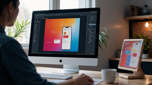 社交媒体营销活动海报设计，色彩鲜艳的平面设计作品，包含二维码、品牌标识、活动信息等营销元素